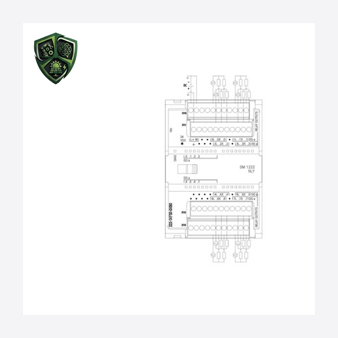 ماژول دیجیتال زیمنس SIMATIC S7-1200 SIPLUS SIPLUS S7-1200 SM 1222 8DQ RLY 6AG1222-1XF32-2XB0