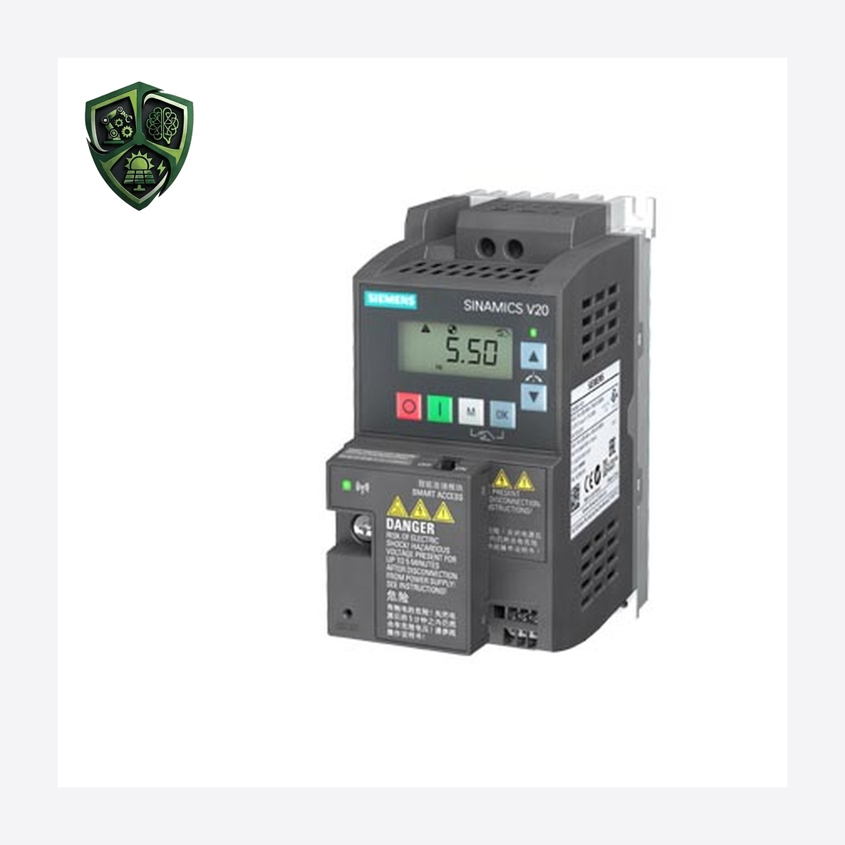 ماژول وب‌سرور Smart Access زیمنس SINAMICS V20 6SL3255-0VA00-5AA0