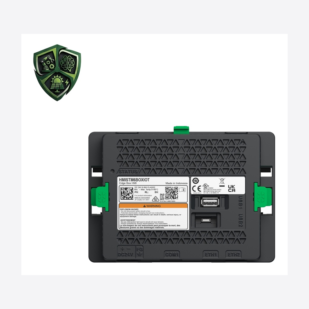 باکس پنل، ⁦Schneider Electric⁩، ⁦Harmony ST6⁩، مدل ⁦HMISTM6BOXIOT⁩، ⁦Box⁩.