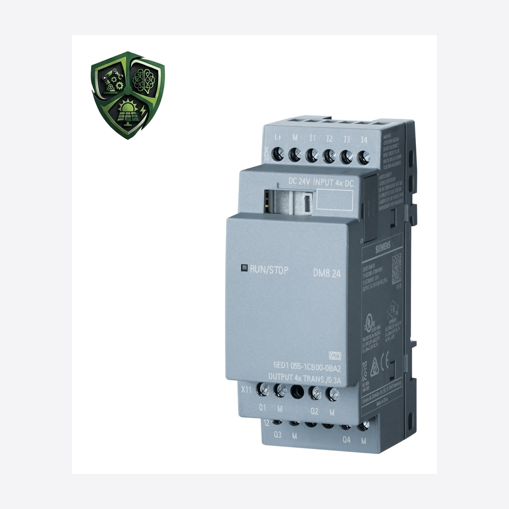 ماژول ارتباط، ⁦SIEMENS⁩، ⁦LOGO!⁩، مدل ⁦6ED1055-1CB00-0BA2⁩، ⁦CM⁩.