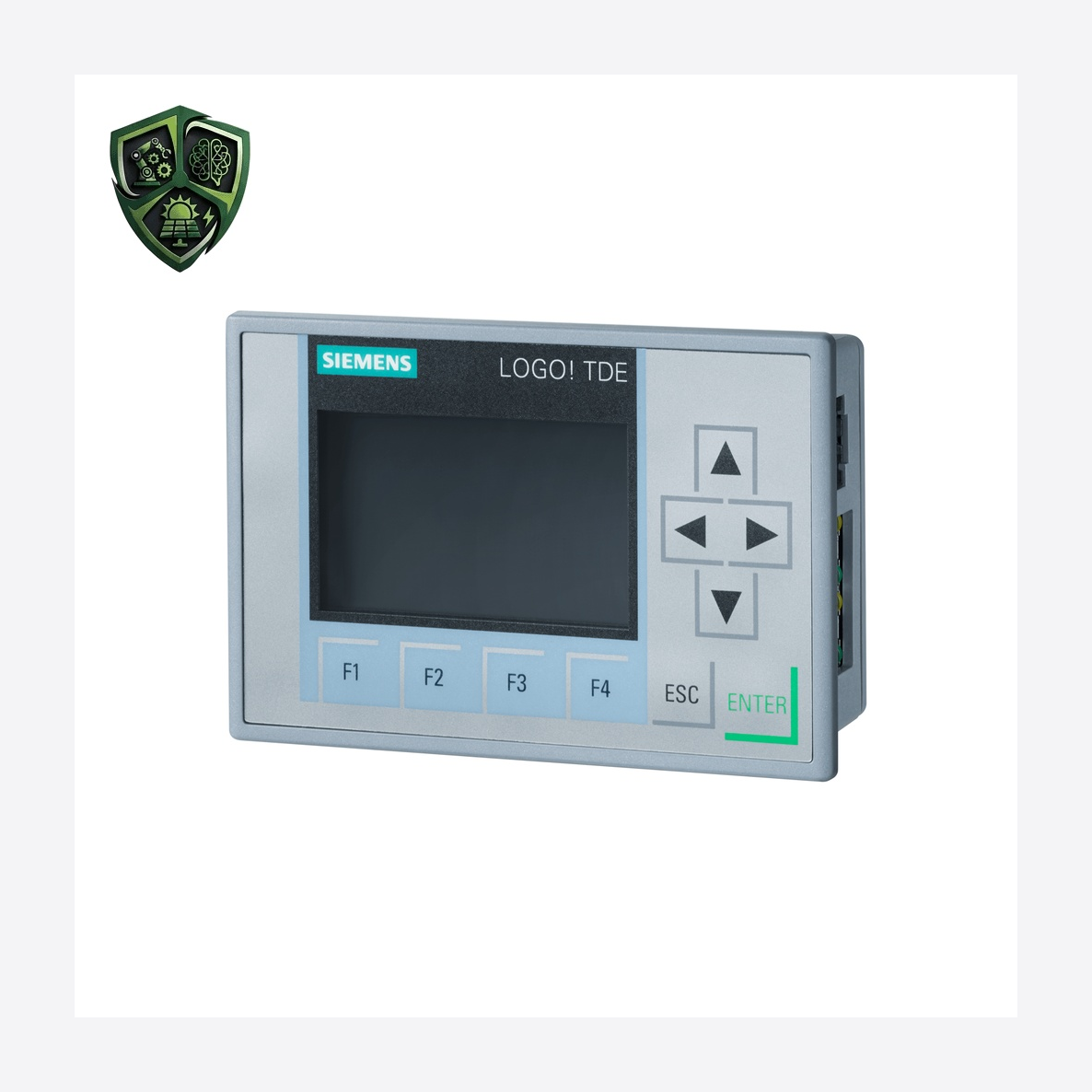 نمایشگر متنی، ⁦SIEMENS⁩، ⁦LOGO!⁩، ⁦DISPLAY⁩، مدل ⁦6ED1055-4MH08-0BA1⁩.