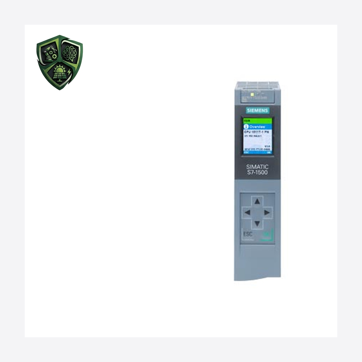 پی‌ال‌سی زیمنس SIMATIC S7-1500 CPU 1511T-1PN, 450KB Prog., 1.5MB Data 6ES7511-1TL03-0AB0