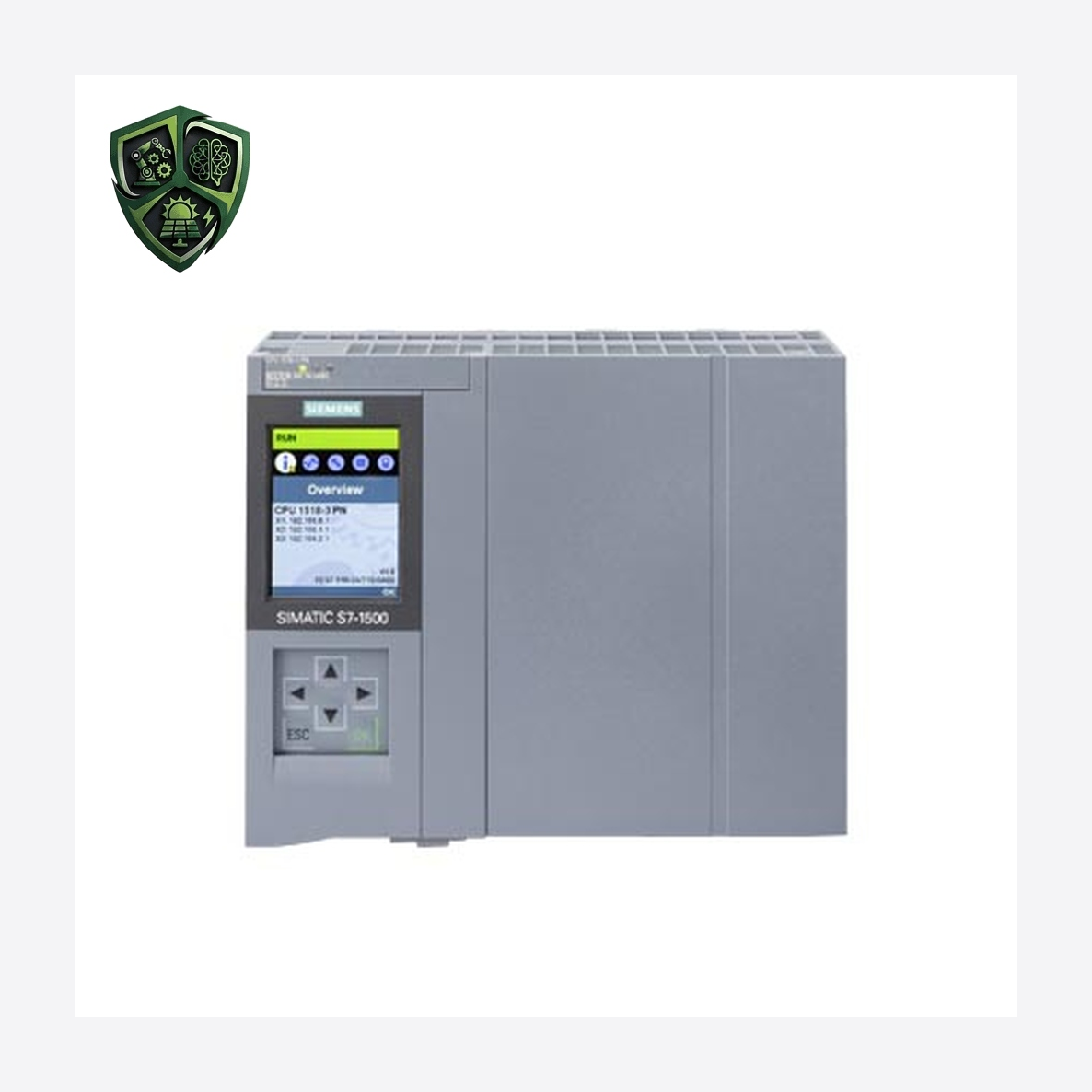 پی‌ال‌سی زیمنس SIMATIC S7-1500 CPU 1518-3 PN, 12MB prog., 150MB data 6ES7518-3AT10-0AB0