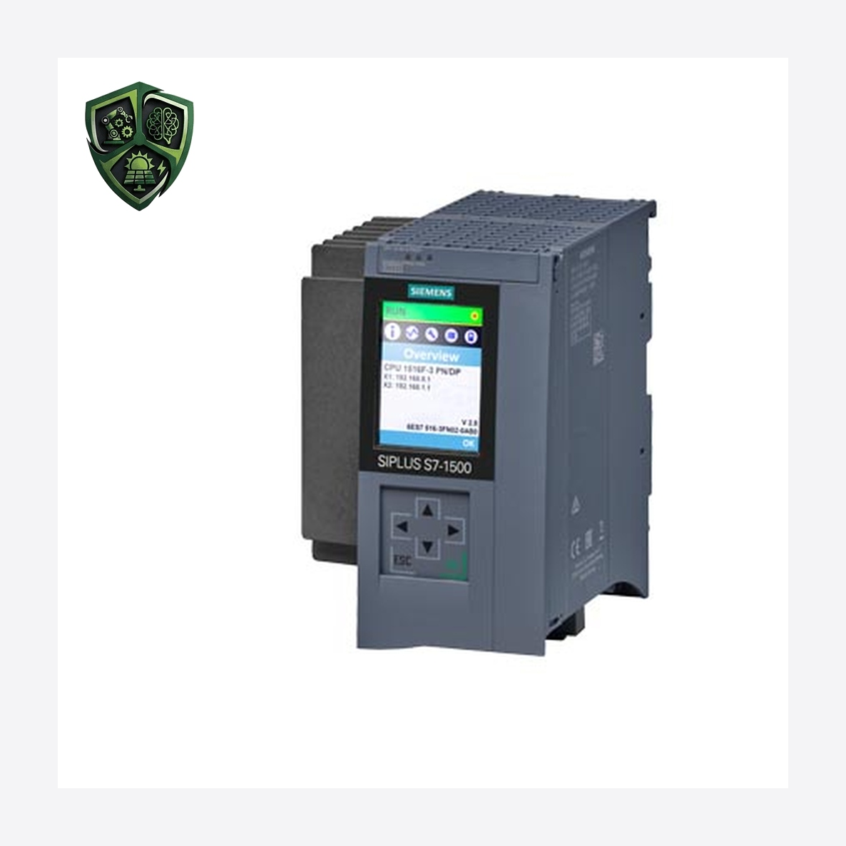 پی‌ال‌سی زیمنس SIMATIC S7-1500 SIPLUS CPU 1516F-3 PN/DP RAIL 6AG2516-3FN02-4AB0