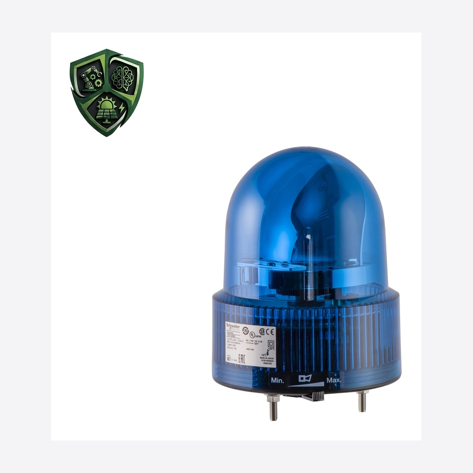 چراغ سیگنال، ⁦Schneider Electric⁩، مدل ⁦XVR12B06⁩، تغذیه ⁦24 V AC/DC⁩، IP23.