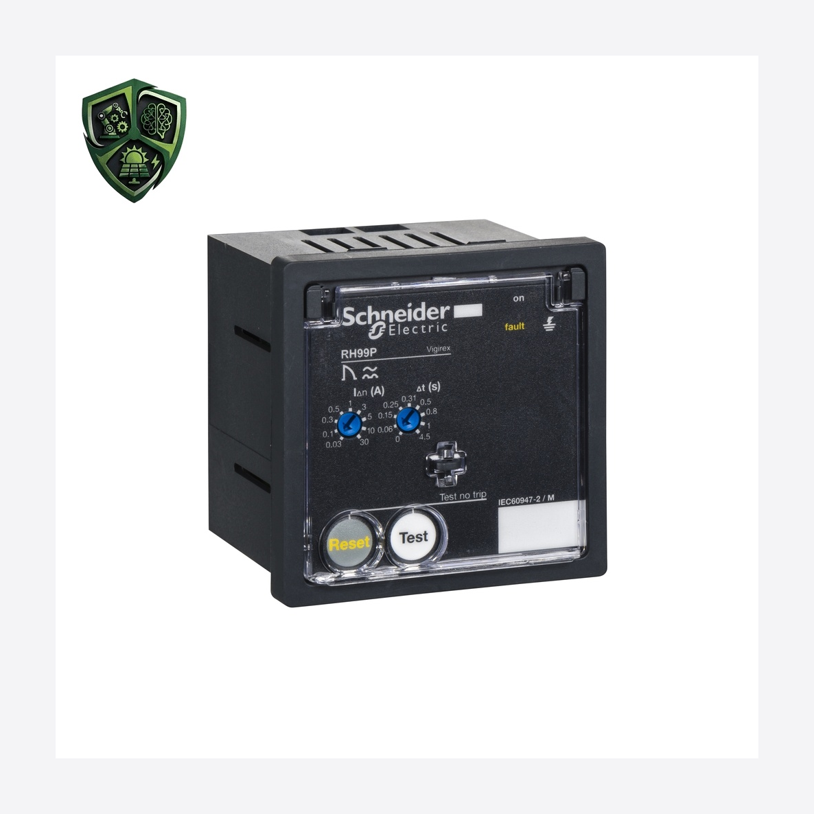رله حفاظت، ⁦Schneider Electric⁩، مدل ⁦56290⁩، تغذیه ⁦12…24 V AC 50/60 Hz 55…120 %⁩، IP40.
