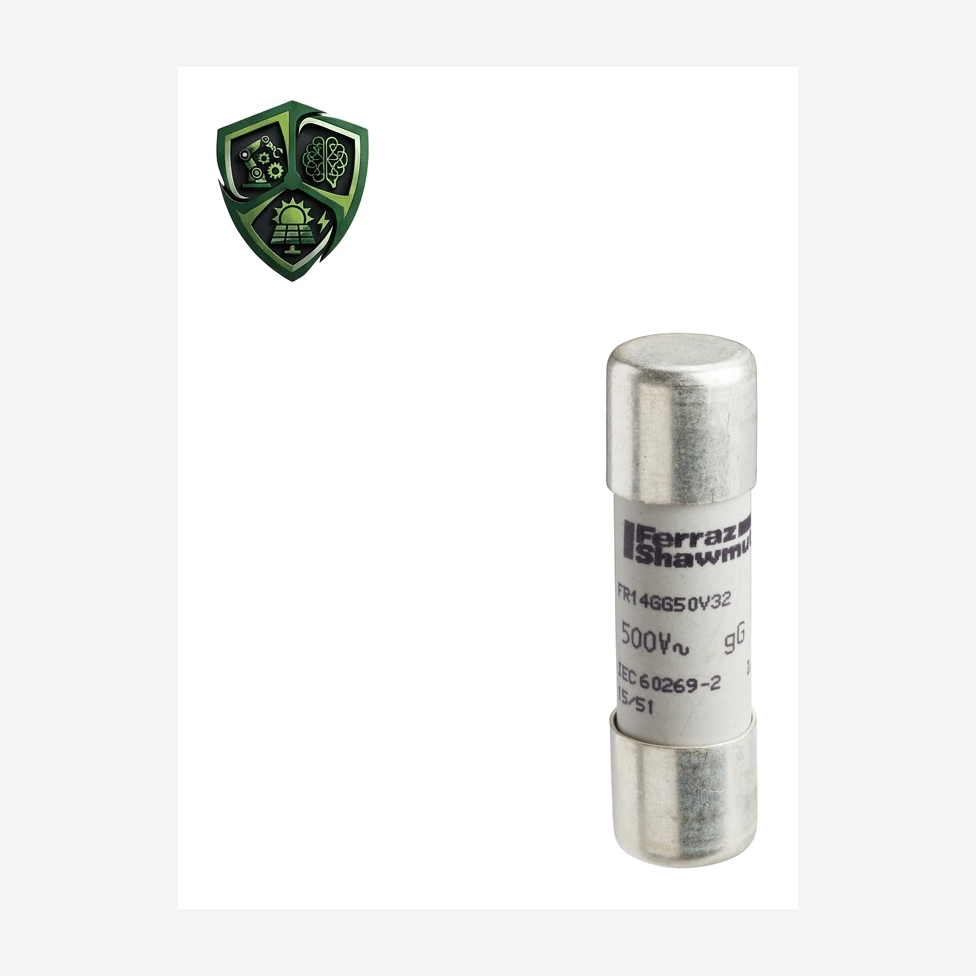 نگهدارنده فیوز، ⁦Schneider Electric⁩، مدل ⁦DF2EN25⁩، جریان نامی ⁦25 A 500 V⁩، ولتاژ ⁦500 V AC⁩.