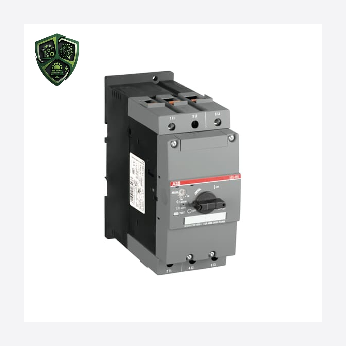 کلید حرارتی، ⁨ABB⁩، سه پل، ⁨جریان 100 A⁩، ⁨1SAM550000R1010⁩