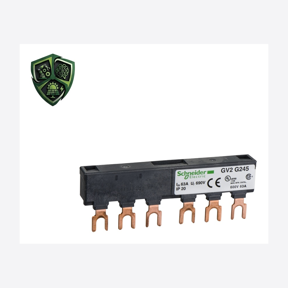 لوازم جانبی کلید حرارتی، ⁦Schneider Electric⁩، مدل ⁦GV2G245⁩، پل ⁦3P⁩.