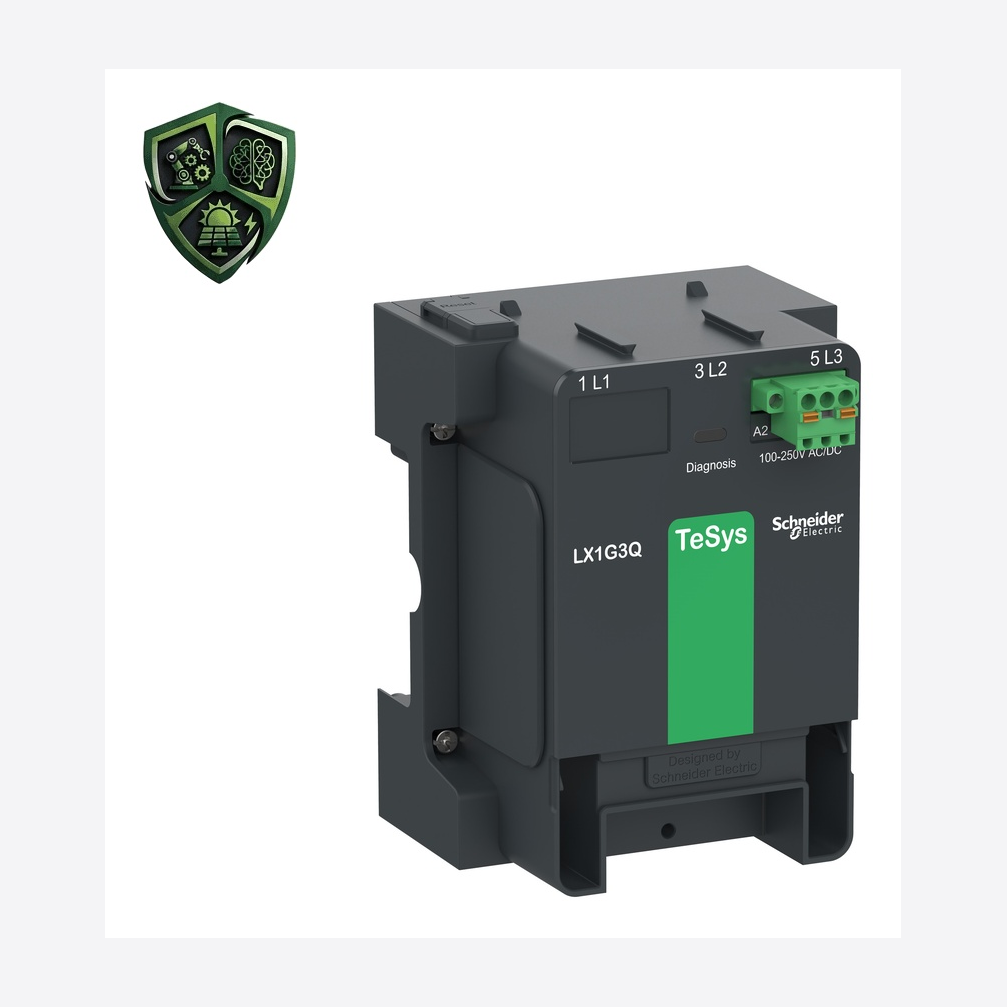 لوازم جانبی کنتاکتور، ⁦Schneider Electric⁩، مدل ⁦LX1G3QLSEN⁩، پل ⁦3P⁩، IP20، کنترل ⁦200…500 V AC/DC 50/60 Hz⁩.