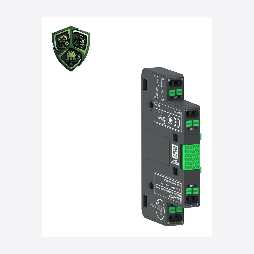 لوازم جانبی کنتاکتور، ⁦Schneider Electric⁩، مدل ⁦LAG8N113P⁩، ولتاژ ⁦600 V AC 25…400 Hz⁩، IP20.