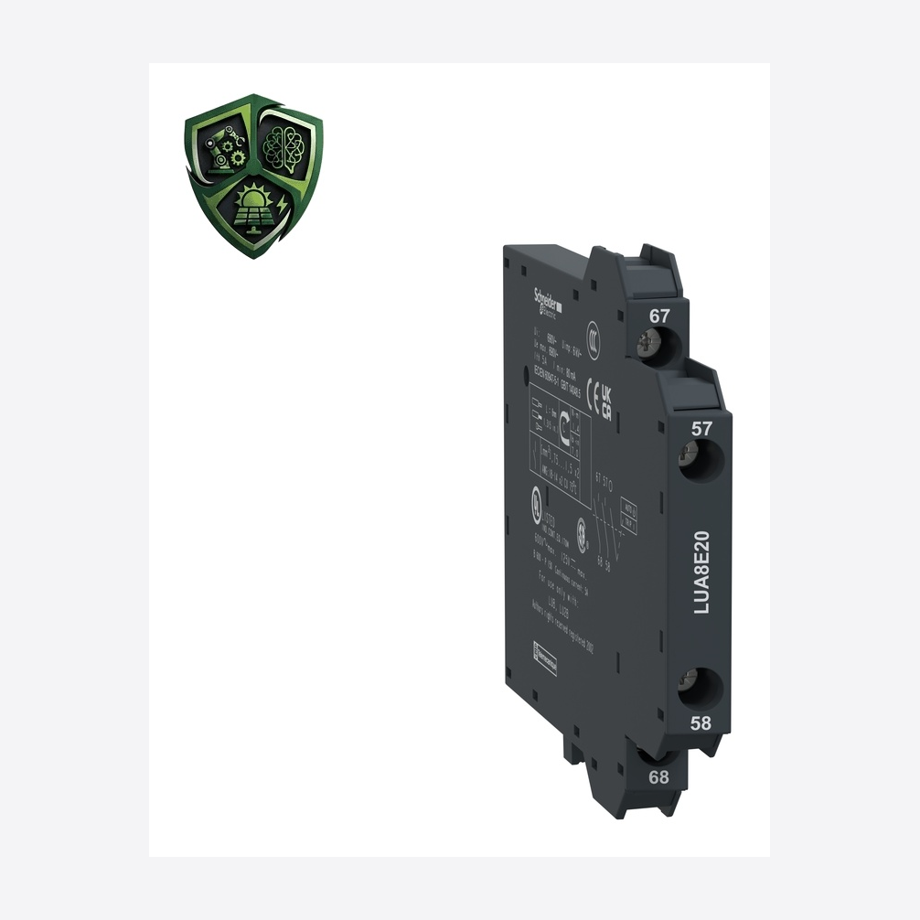 لوازم جانبی کنتاکتور، ⁦Schneider Electric⁩، مدل ⁦LUA8E20⁩، ولتاژ ⁦690 V AC⁩.