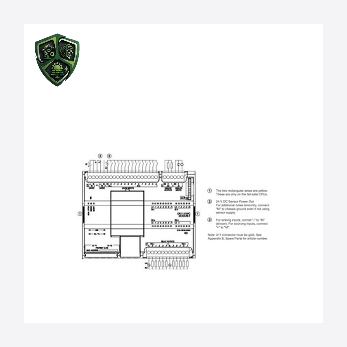 PLC زیمنس SIMATIC S7-1200 Failsafe CPU 1215 FC, DC/DC/RLY,14DI/10DO/2AI/2AO 6ES7215-1HF40-0XB0