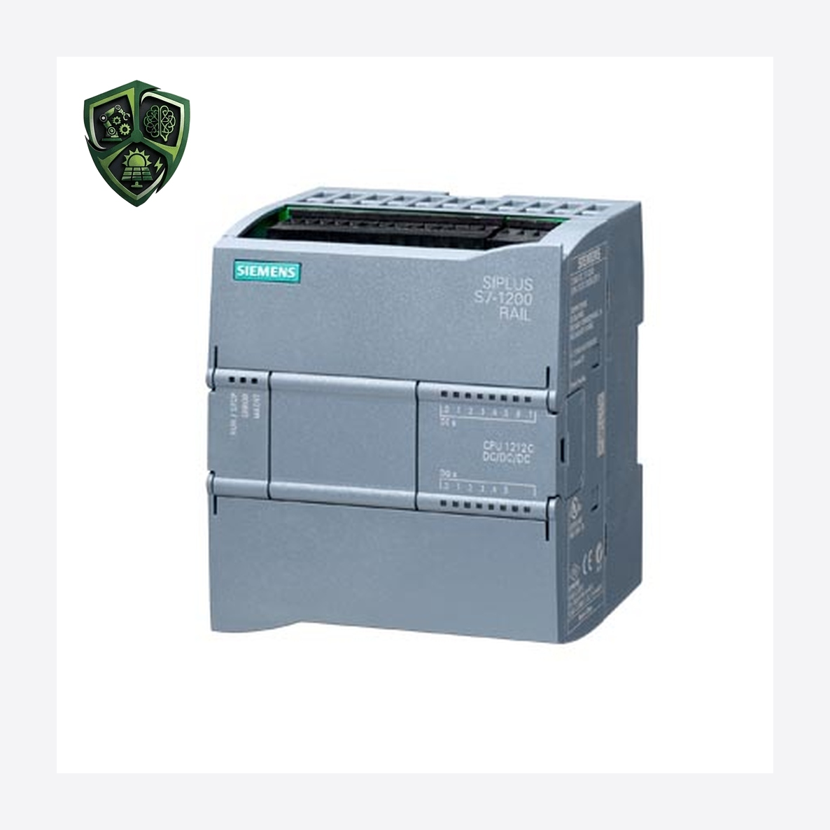 PLC زیمنس SIMATIC S7-1200 SIPLUS SIPLUS S7-1200 CPU 1212C DC/DC/DC RAIL 6AG2212-1AE40-1XB0
