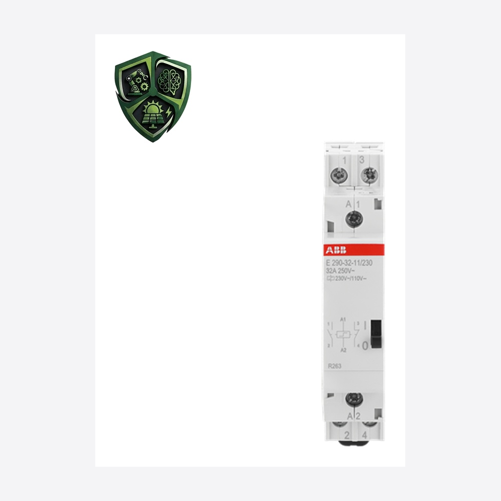کلید مینیاتوری ABB 1NO+1NC32230VAC/110VDC10E290-32-11/230/2TAZ322000R2013
