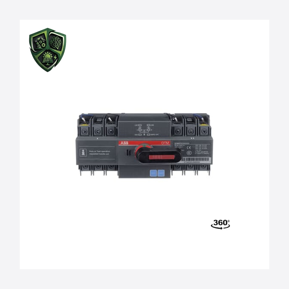 کلید تغییر مسیر ABB مدل ⁦OTM63F2C20D230C⁩، ⁦جریان 63 A⁩