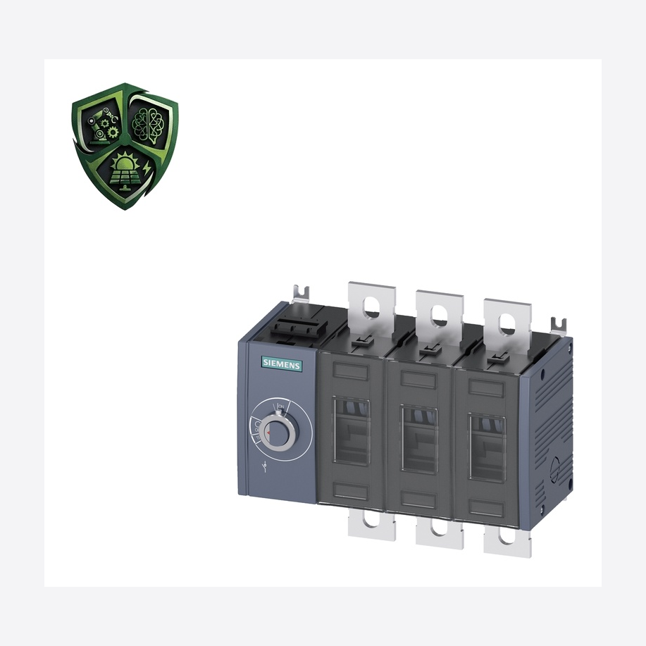 دیسکانکتور، ⁦Siemens⁩، سه پل، سایز ⁦3⁩، جریان ⁦200 A⁩، ولتاژ ⁦1000 V AC⁩