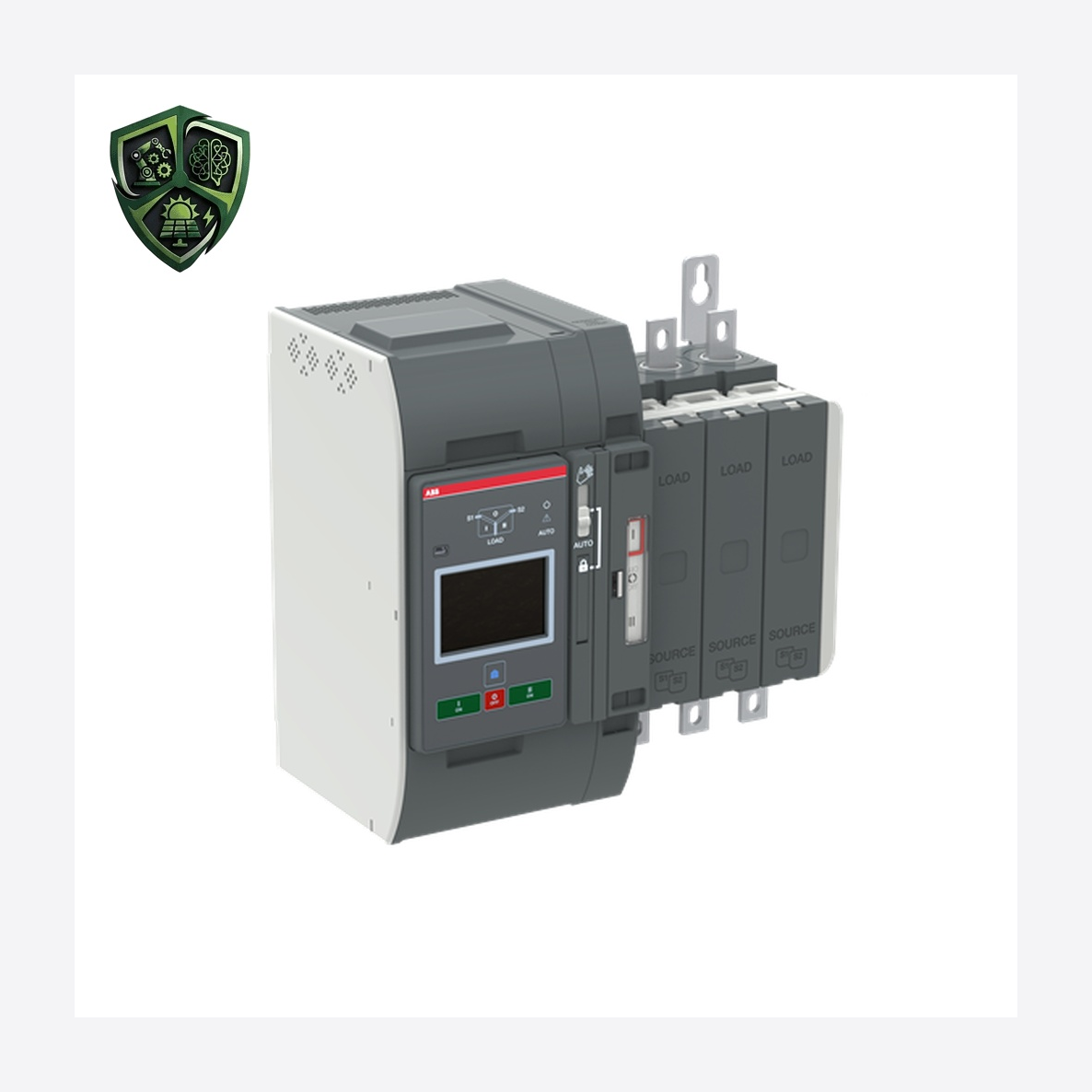 کلید ATS ABB مدل ⁦OXB200E3X4QB⁩، ⁦جریان 200 A⁩، ⁦3P⁩، ⁦ولتاژ 200...480 V AC⁩