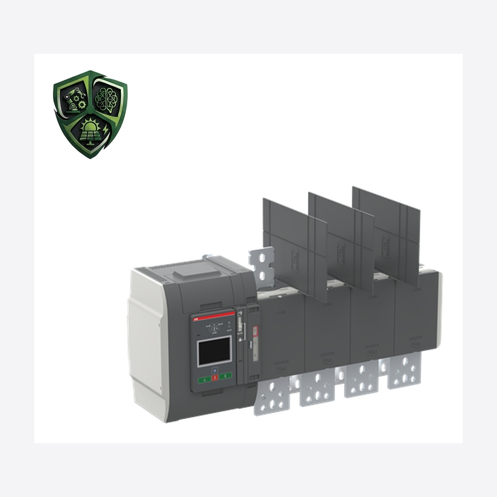 کلید ATS ABB مدل ⁦OXB1250E3S4QB⁩، ⁦جریان 1250 A⁩، ⁦4P⁩، ⁦ولتاژ 200...480 V AC⁩