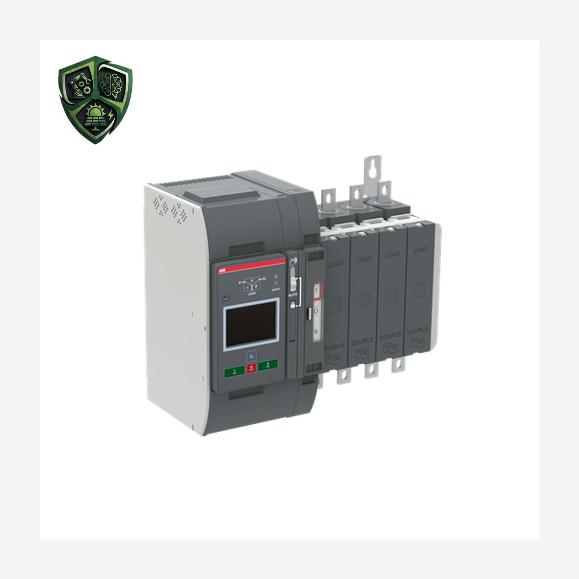 کلید ATS ABB مدل ⁦OXB200E3S4QB⁩، ⁦جریان 200 A⁩، ⁦4P⁩، ⁦ولتاژ 200...480 V AC⁩