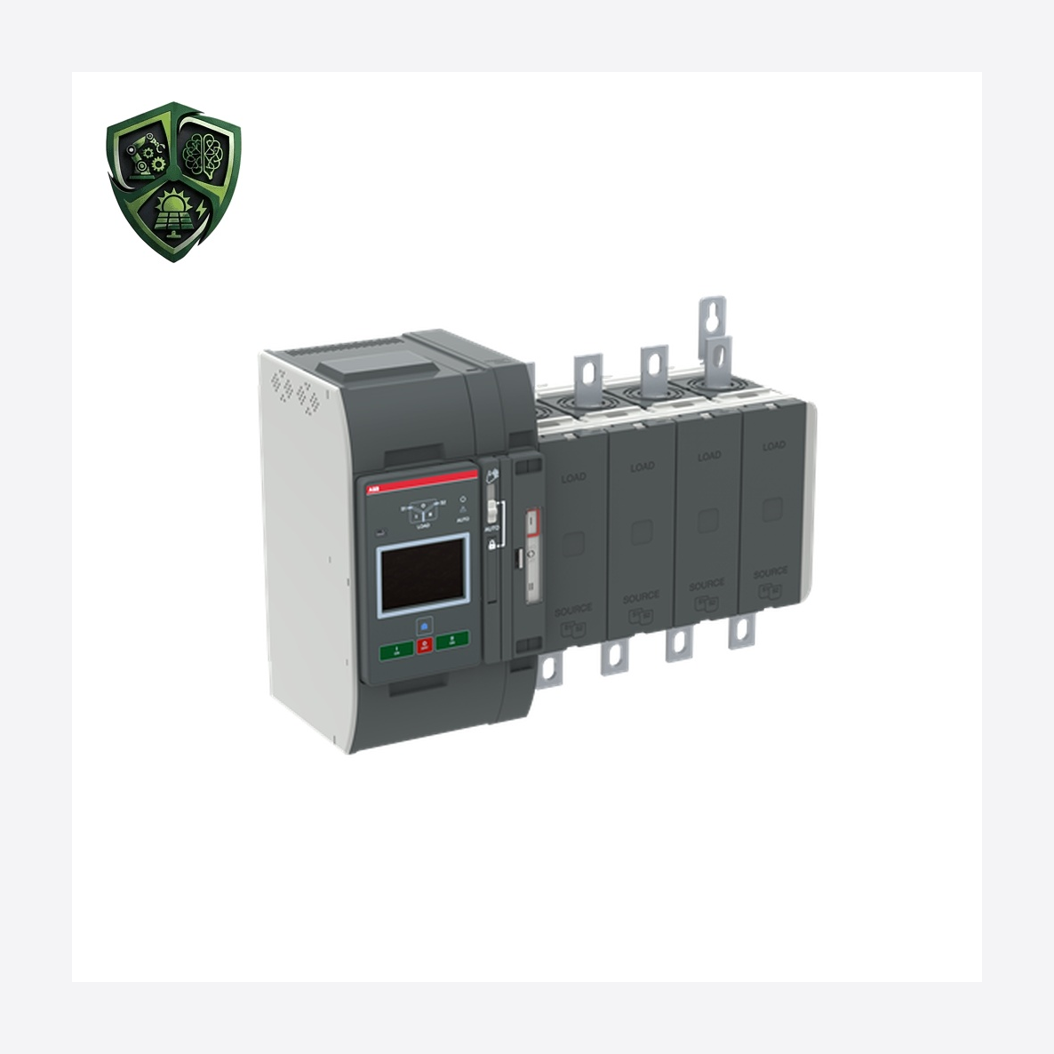 کلید ATS ABB مدل ⁦OXB315E3S4QB⁩، ⁦جریان 315 A⁩، ⁦4P⁩، ⁦ولتاژ 200...480 V AC⁩