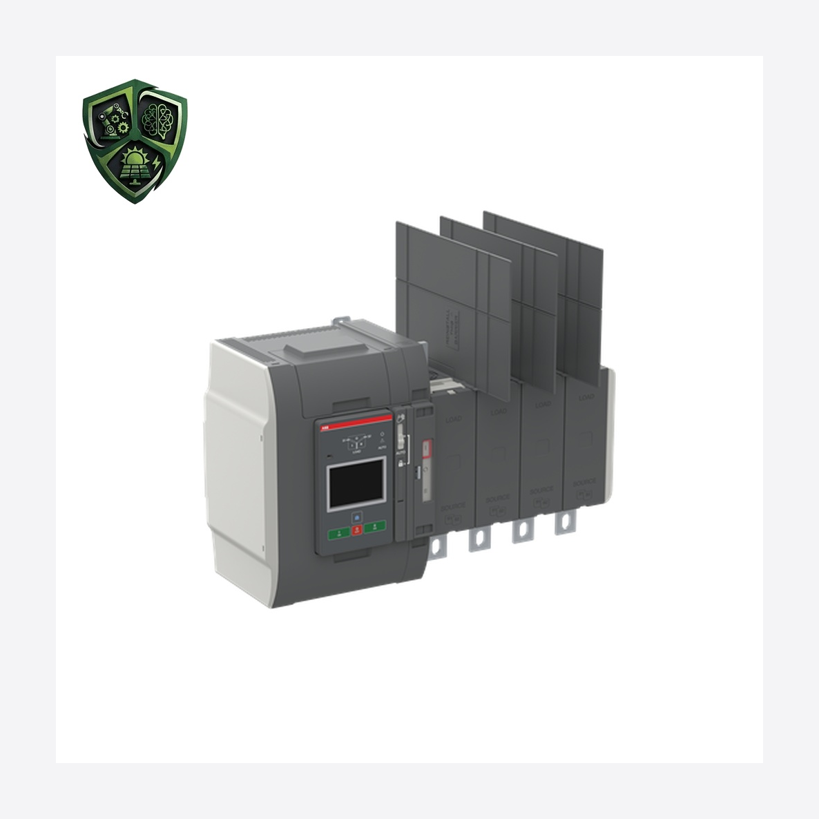کلید ATS ABB مدل ⁦OXB500E3S4QB⁩، ⁦جریان 500 A⁩، ⁦4P⁩، ⁦ولتاژ 200...480 V AC⁩